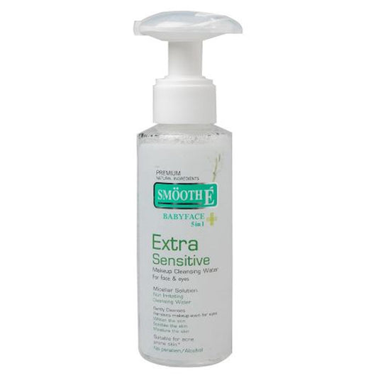 Smooth E Extra Sensitive Makeup Cleansing Remover For Face &amp; Eyes 30g