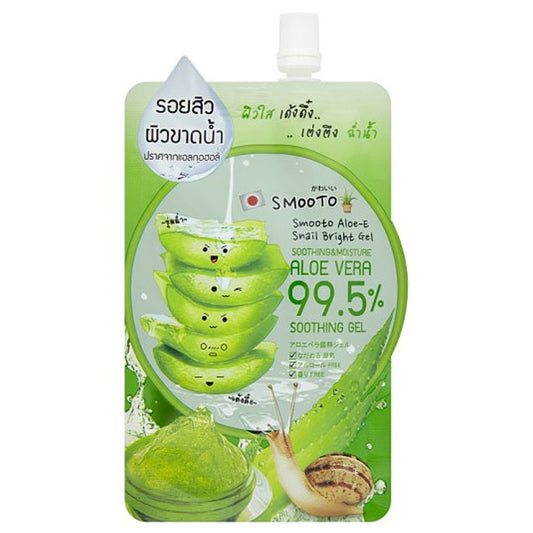 Smooto Aloe-E Snail Bright Gel 50g