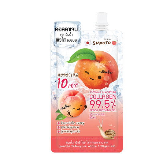 Smooto Peachy Ice White Collagen Gel 99 5% 40g