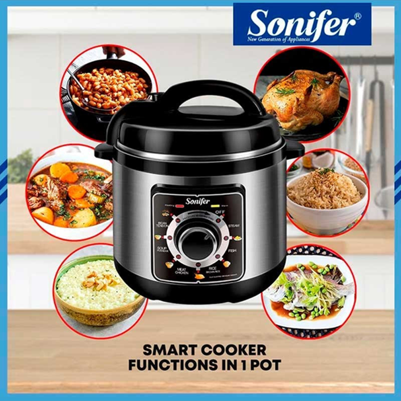 Sonifer Electric Pressure Cooker SF 4013 8L