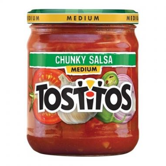 TOSTITOS CHUNKY SALSA ຂະໜາດກາງ 439ກຣັມ