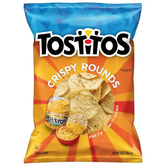 TOSTITOS TOSTITOS CRISP ຮອບ 10 OZ