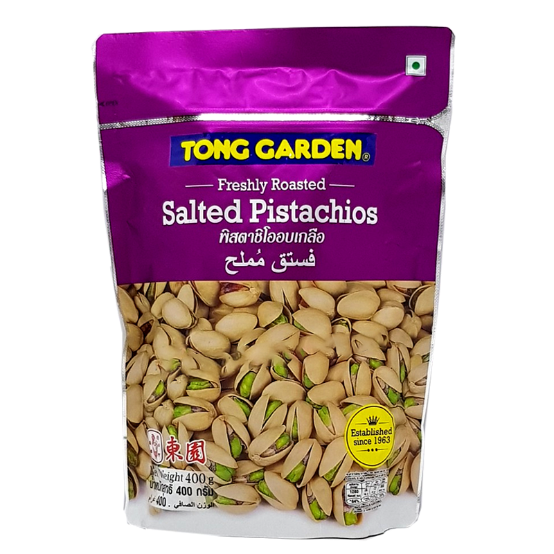 Tong Garden Salted Pistachios bags 400g