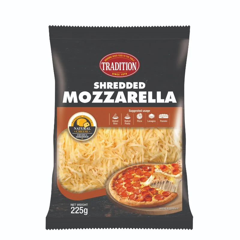 Tradition Shredded Mozzarella 225g