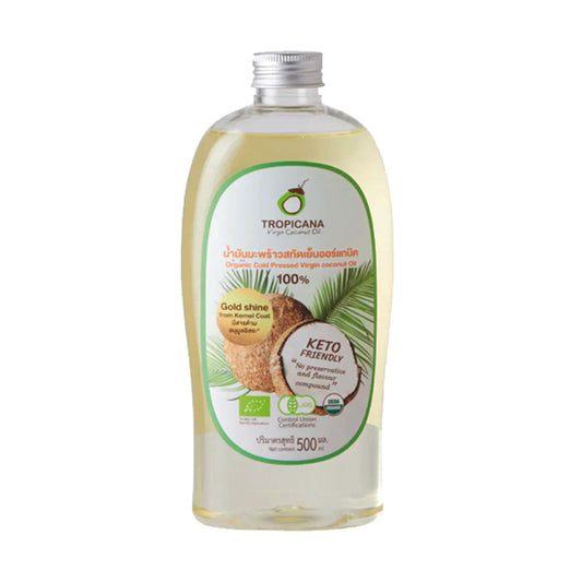 Tropicana Organic Cold-Pressed Coconut Oil 500 ml.