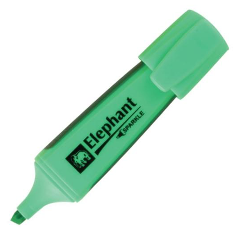 Highlighter text marker (Green color)