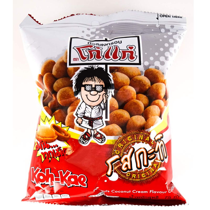 Koh-Kae Peanuts Coconut Cream Flavor Coated 75g