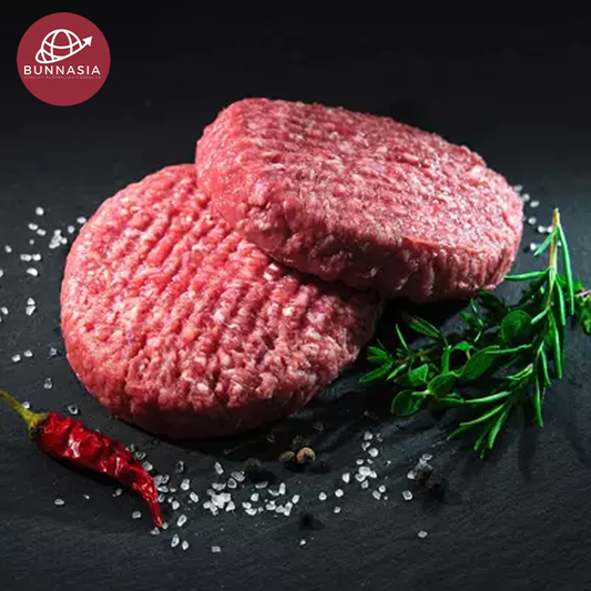 Australian Beef Burger Patties Size 100g ( Pack of 2 pcs )