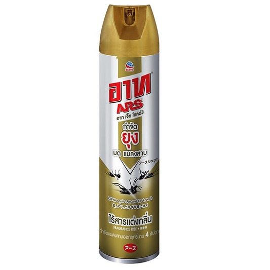 Ars Fragrance free Mosquito Ant and Cockroach Spray 600ml