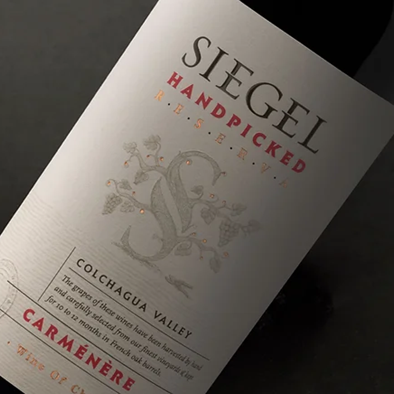 Siegel Handpicked Reserva Carménere 750ml