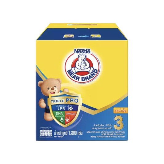 Milk Powder, Bear Brand Protection, Formula 3, Honey Flavor 1800g