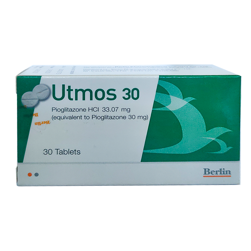 Utmos 30 mg ກ່ອງບັນຈຸ 30 ເມັດ