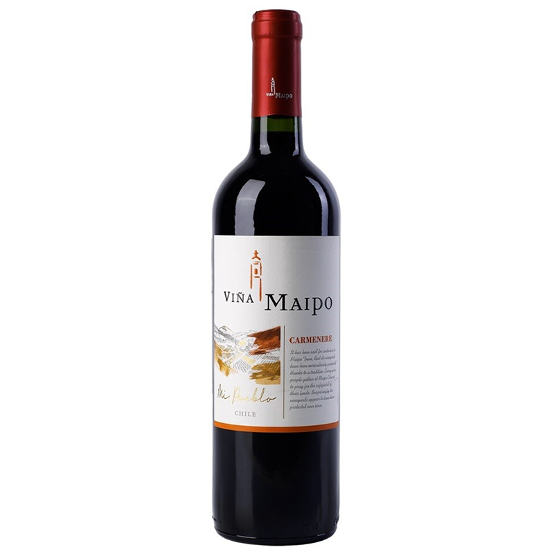 VINA MAIPO MI PUEBLO CARMENERE 750 ML