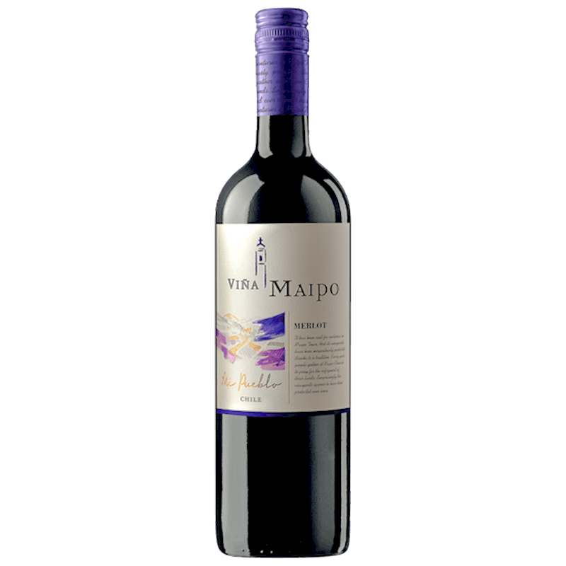 VINA MAIPO MI PUEBLO MERLOT 750 ML