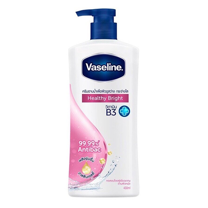 Vaseline Healthy Bright 99.99% Antibac 430ml