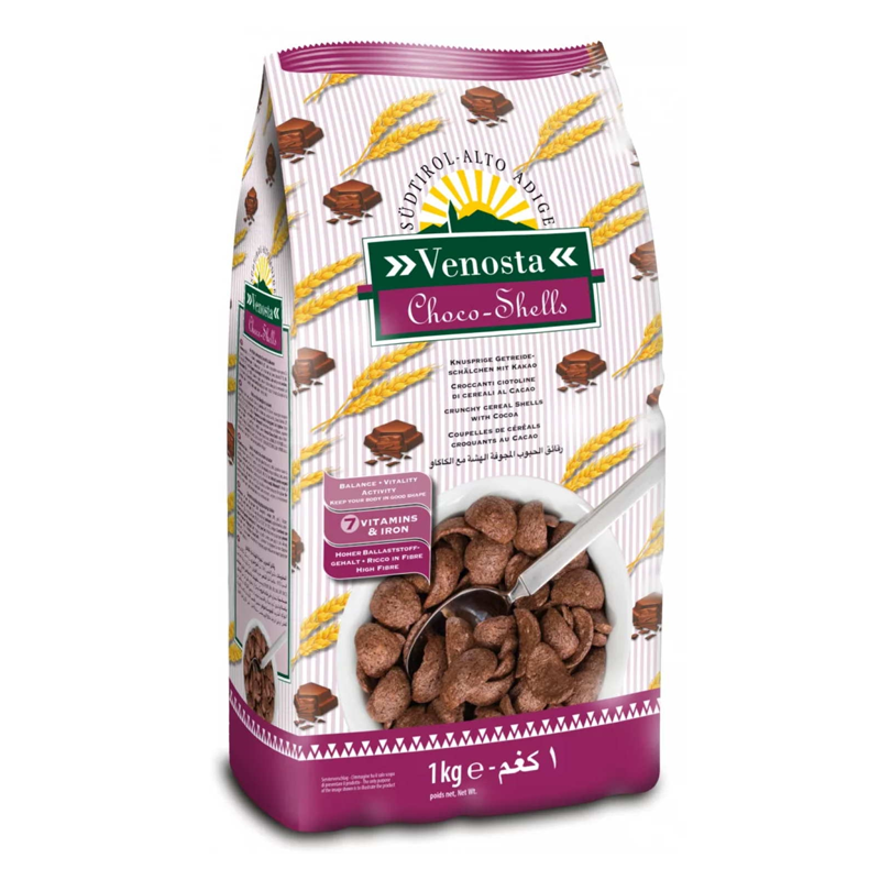 Venosta Choco-Shells Cereal 1kg