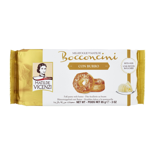 Vicenzi Bocconcini Con Burro Puff Pastry With Butter 85g