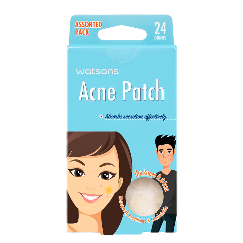 Watsons Acne Patch Absorbs secretion effectively boxes of 24pcs