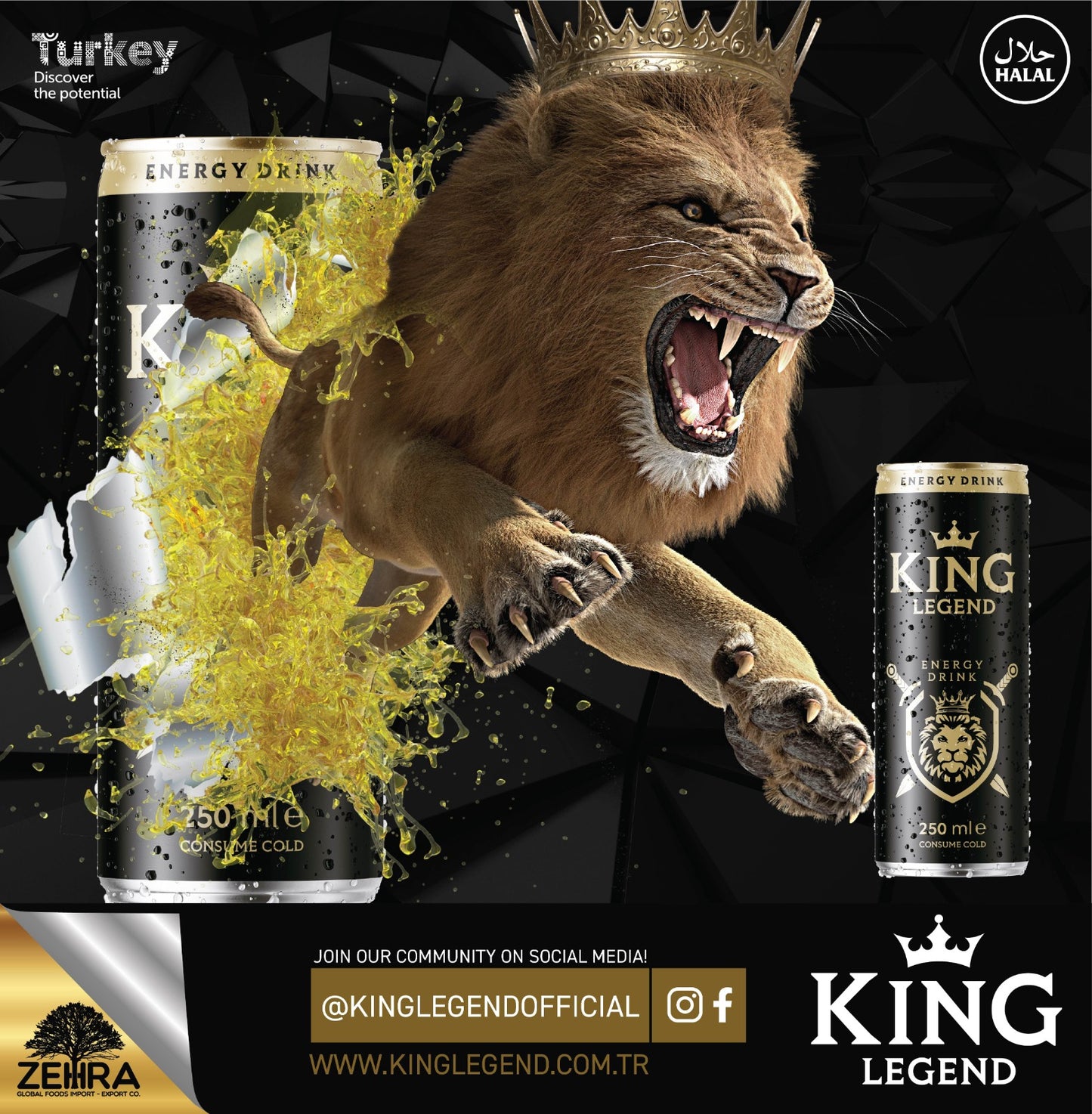 King Legend Gold 250ml