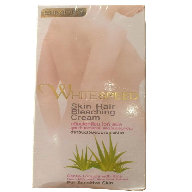 White Speed skin hair Bleaching Cream 155ml