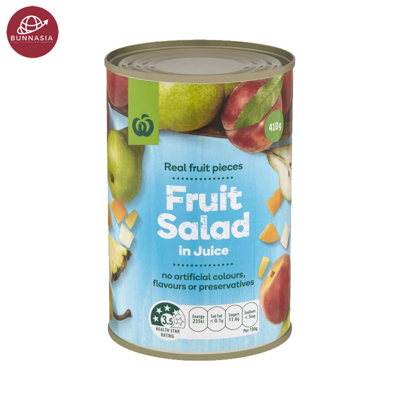 Woolworths Fruit Salad in Juice 410g