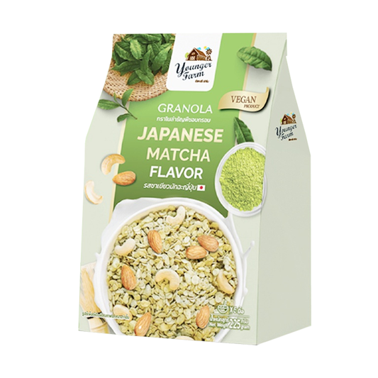 Younger Farm Granola Japanese Matcha Flavor 225g