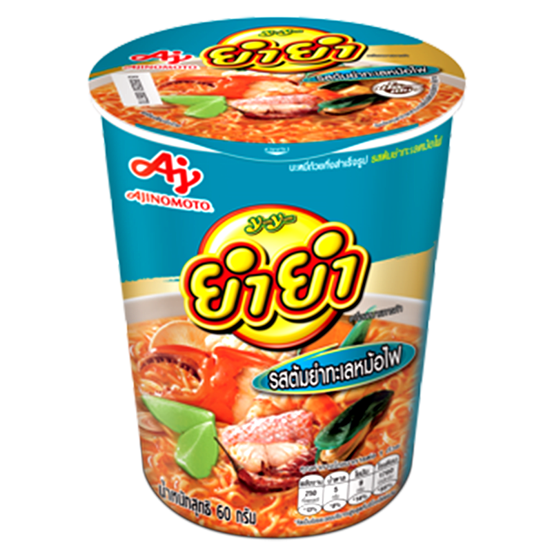 Yum Yum Cup Noodles Tom Yum Seafood Size 60g