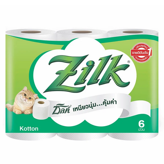 Zilk KottonToilet Paper 6 Rolls