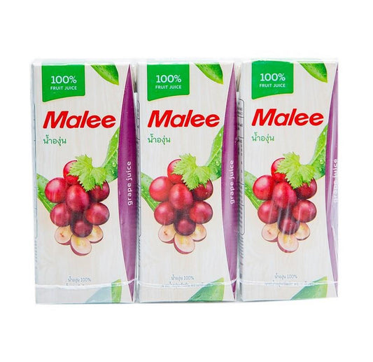 Malee grape  Fruit juice  200mlx3pcs