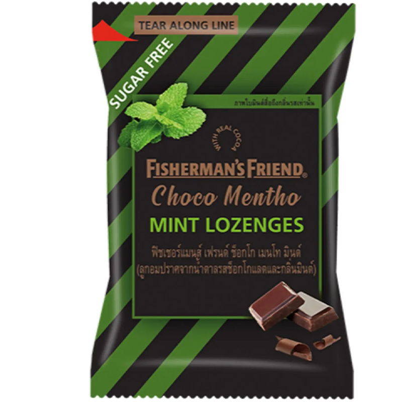 Fisherman’s Friend Choco Mentho Mint  Lozenges  25g