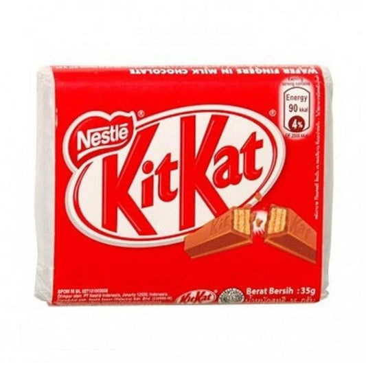 Kitkat Wafer Coklat Susu/Wafer Fingers In Milk Chocolate 35g