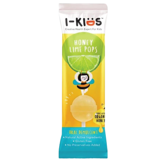 I-Kids Honey Lime Pops ເຂົ້າຫນົມຫວານໝາກນາວ