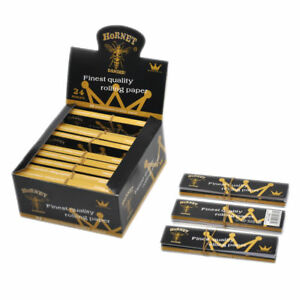 Hornet Black King Size Slim Finest quality rolling paper + tips