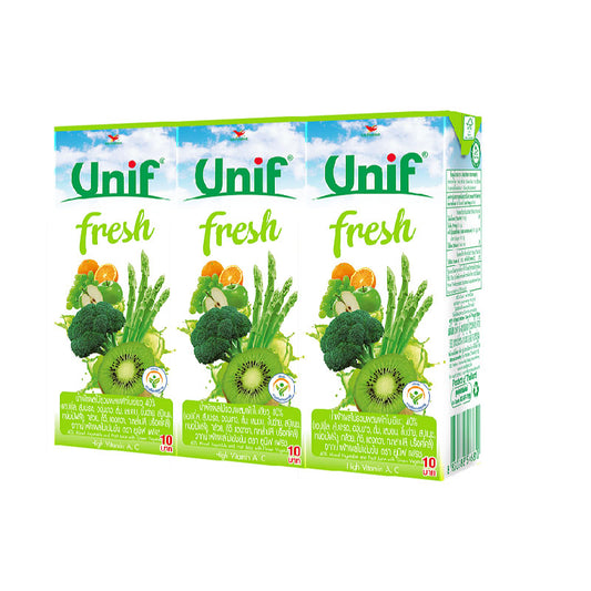 Unif 100% Mixed Vegetable and Fruit Juice Fresh 180mlx3pcs