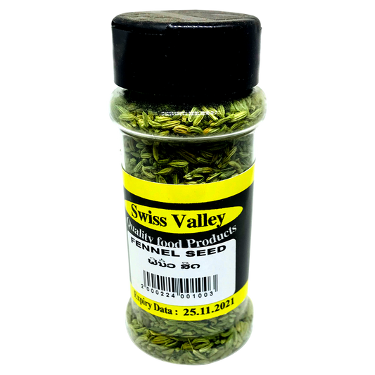 SWISS VALLEY FENNEL SEED 25GM