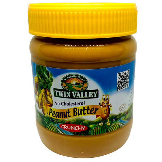 TWIN VALLEY PEANUT BUTTER CRUNCHY 340G